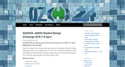 Desktop Screenshot of ozchi24.org